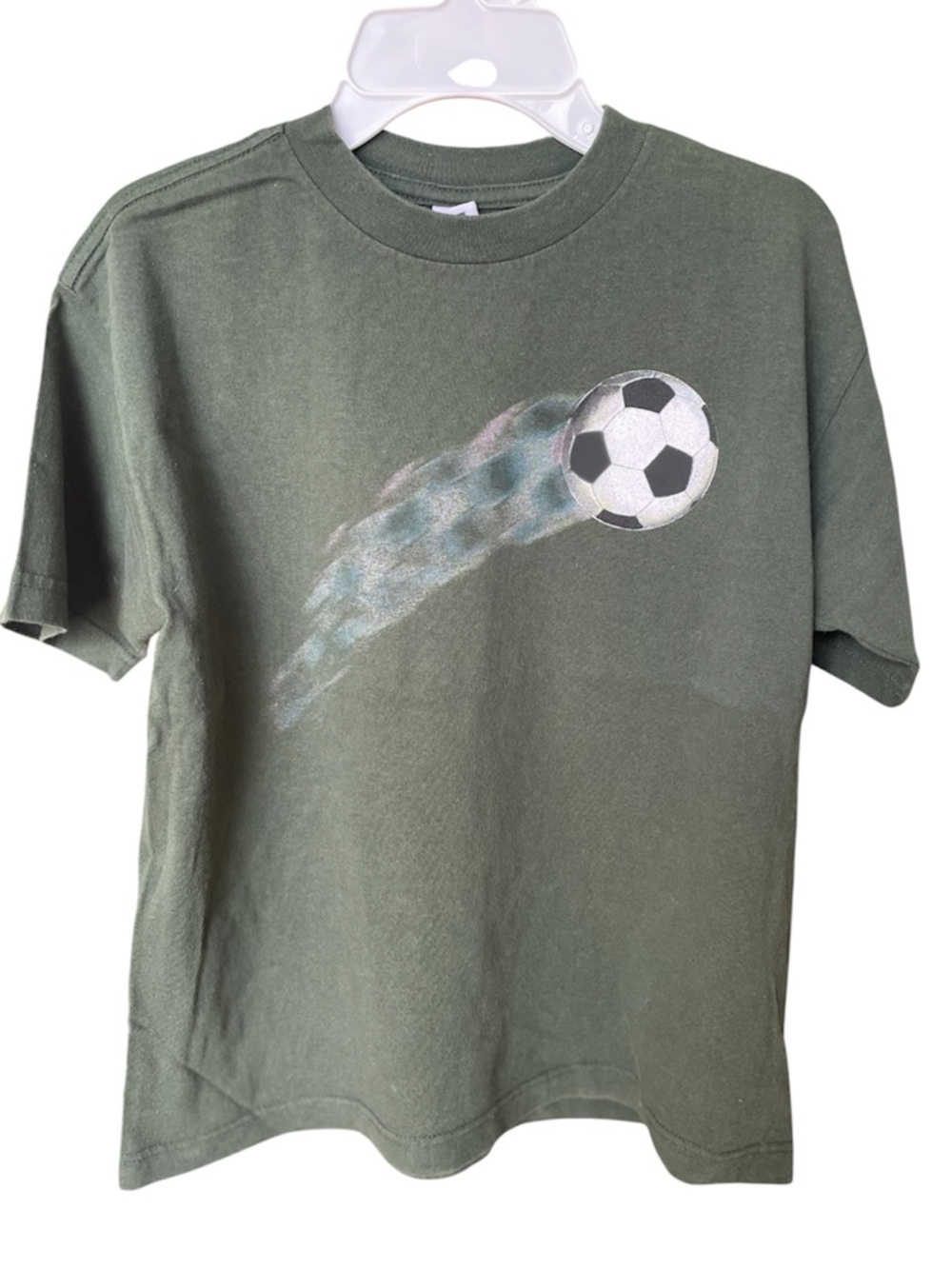 GAP Factory Green Soccer Graphic Tee